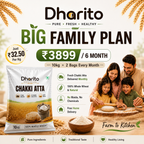Dharito Chakki Atta 10kg bags - Save 20% Premium Plan